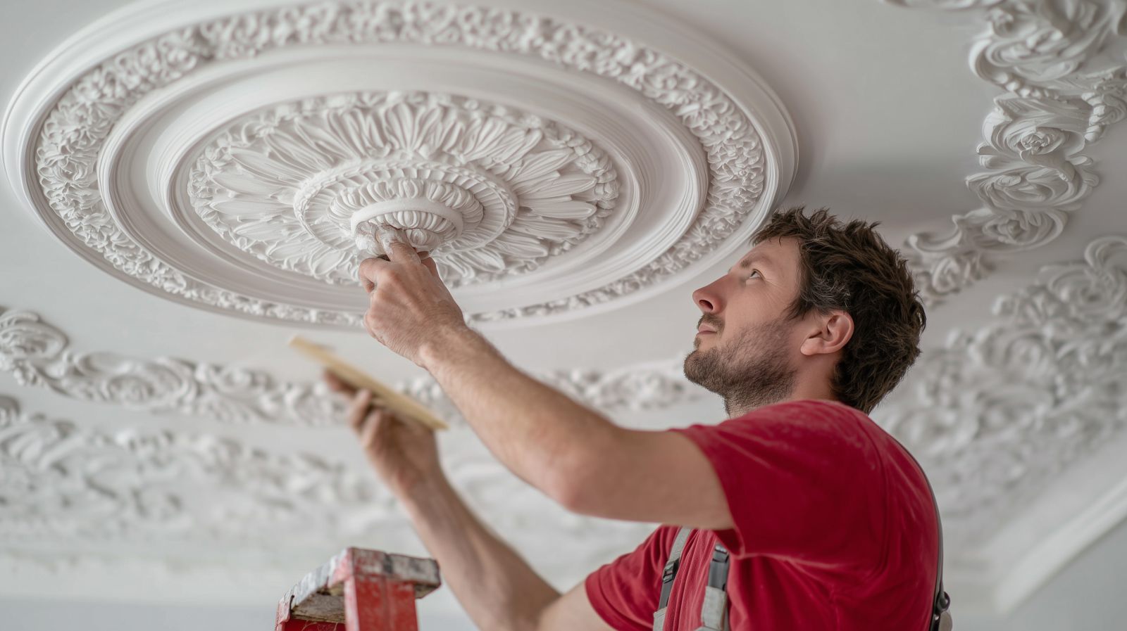 Stuckarbeiten und elegante Raumgestaltung realisiert von ZANDER Leipzig